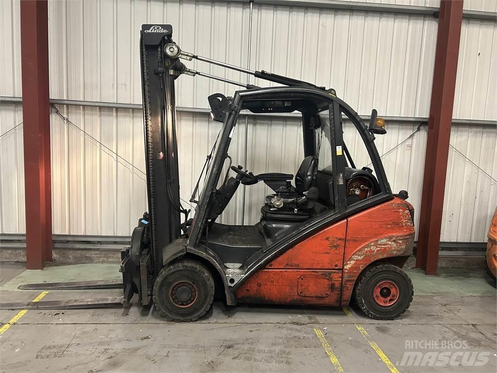 Linde H25T LPG gaffeltrucks