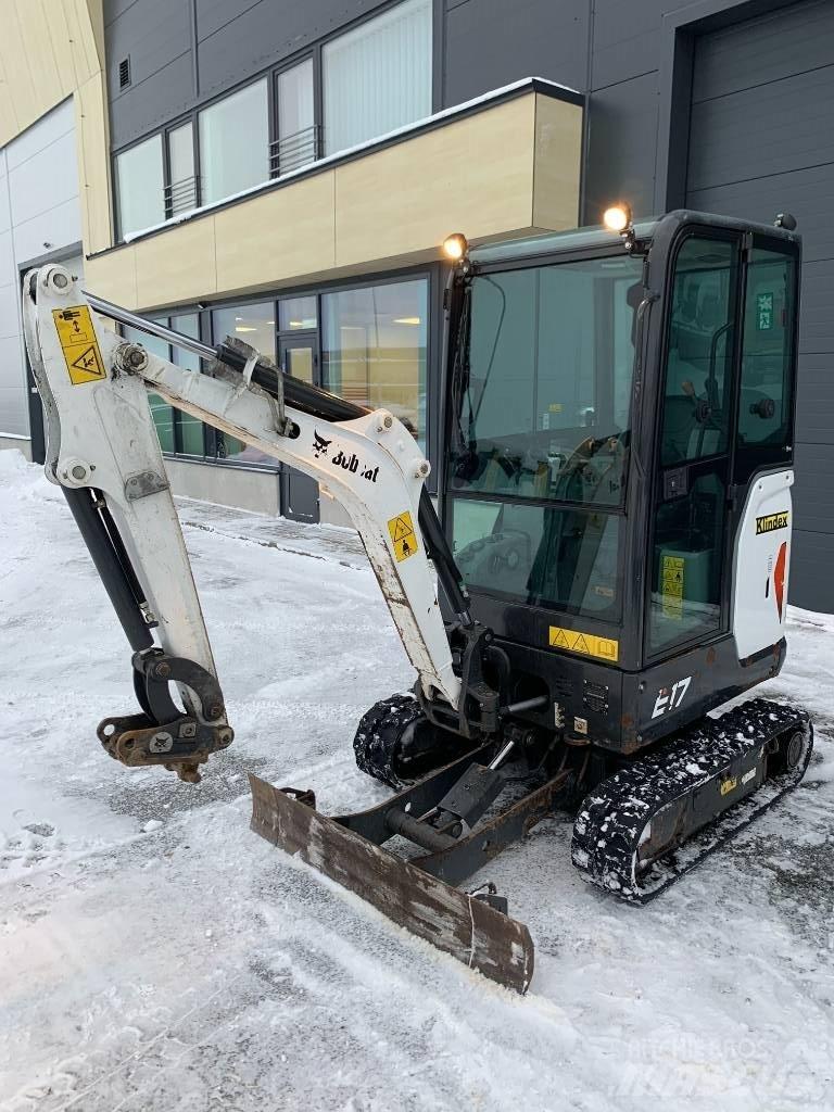 Bobcat E 17 Minigravemaskiner