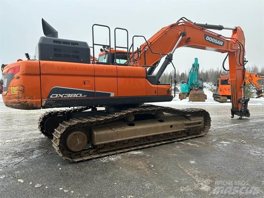 Doosan DX380LC-5 Gravemaskiner på larvebånd