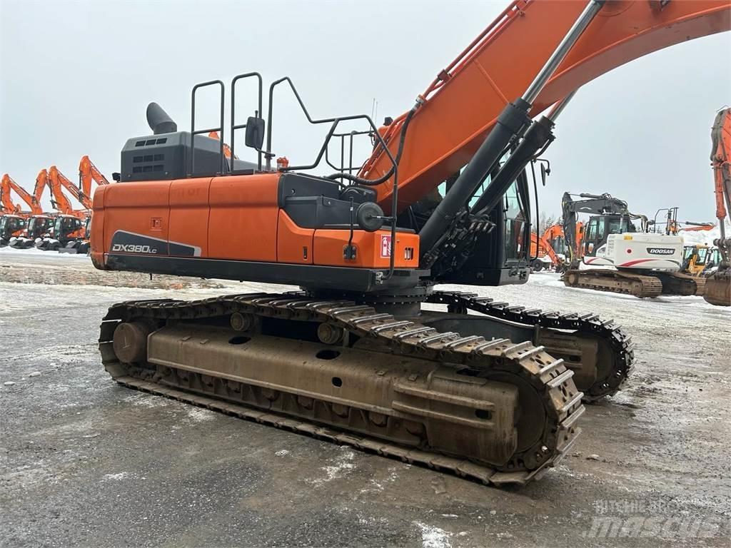 Doosan DX380LC-5 Gravemaskiner på larvebånd