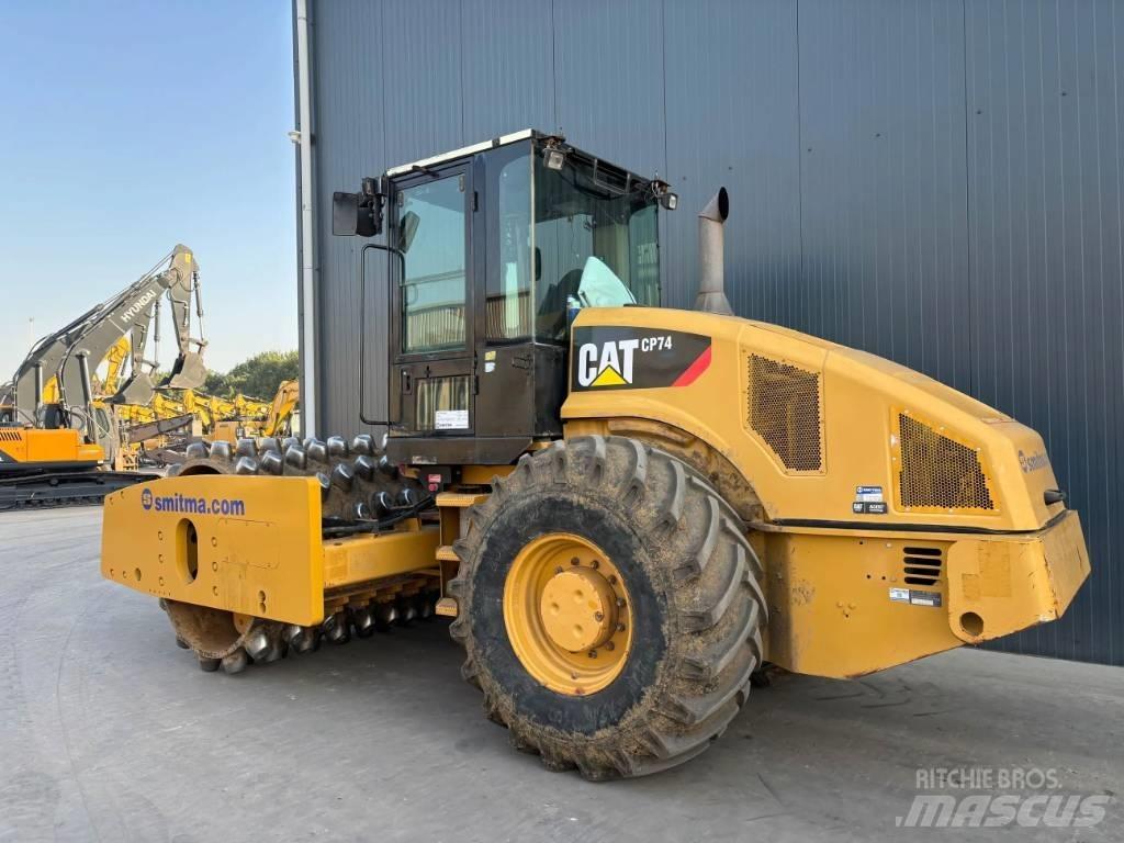 CAT CP 74 Enkelt tromle