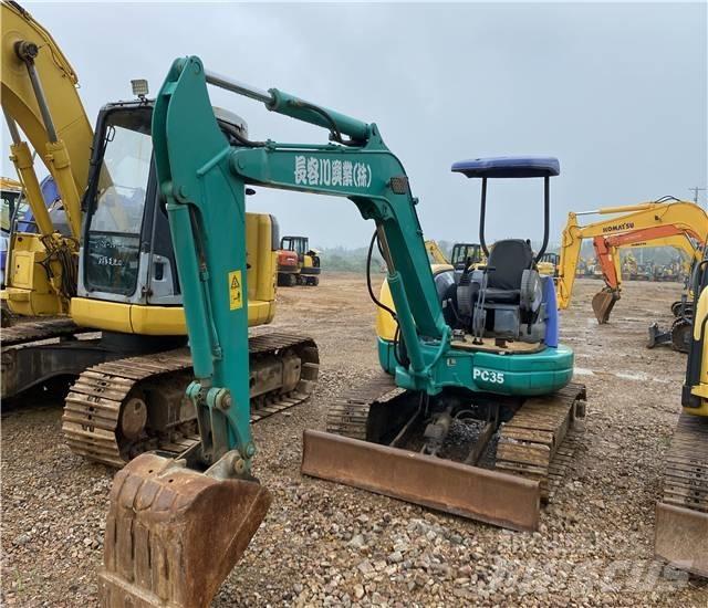 Komatsu PC35MR-1 Minigravemaskiner