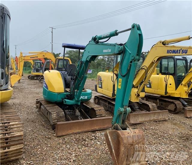 Komatsu PC35MR-1 Minigravemaskiner
