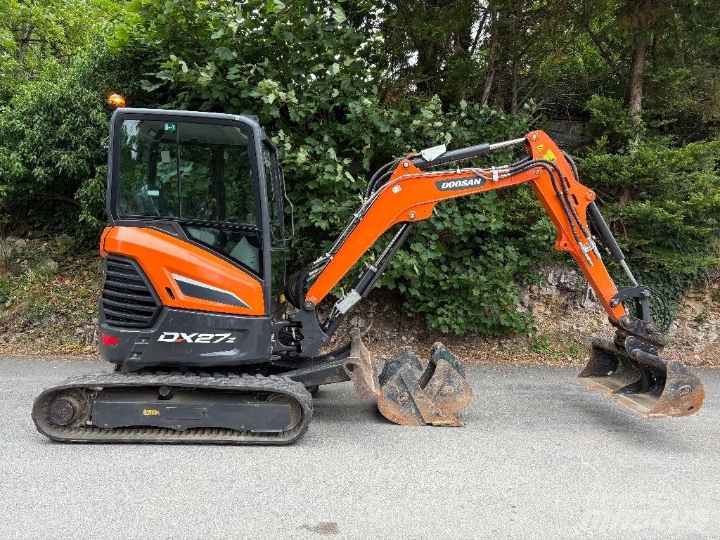 Doosan DX 27 Z Minigravemaskiner