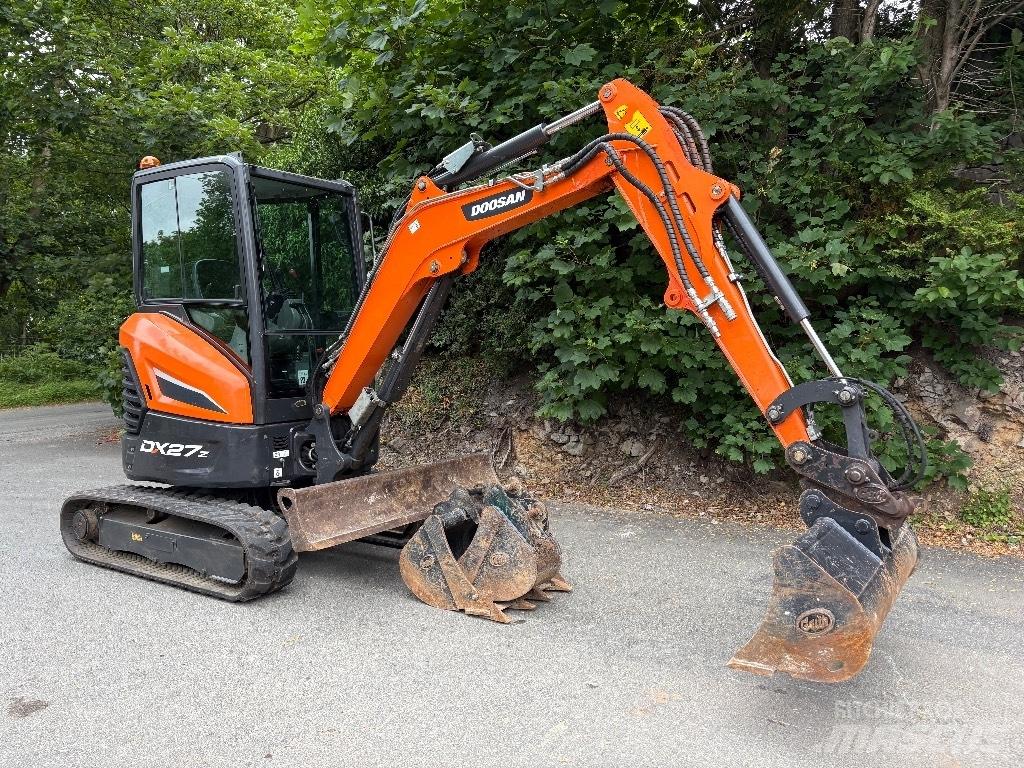 Doosan DX 27 Z Minigravemaskiner