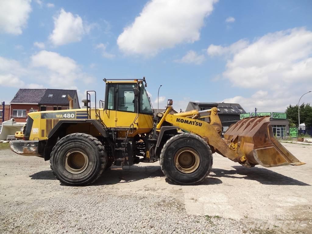 Komatsu WA 480-6 Læssemaskiner på hjul