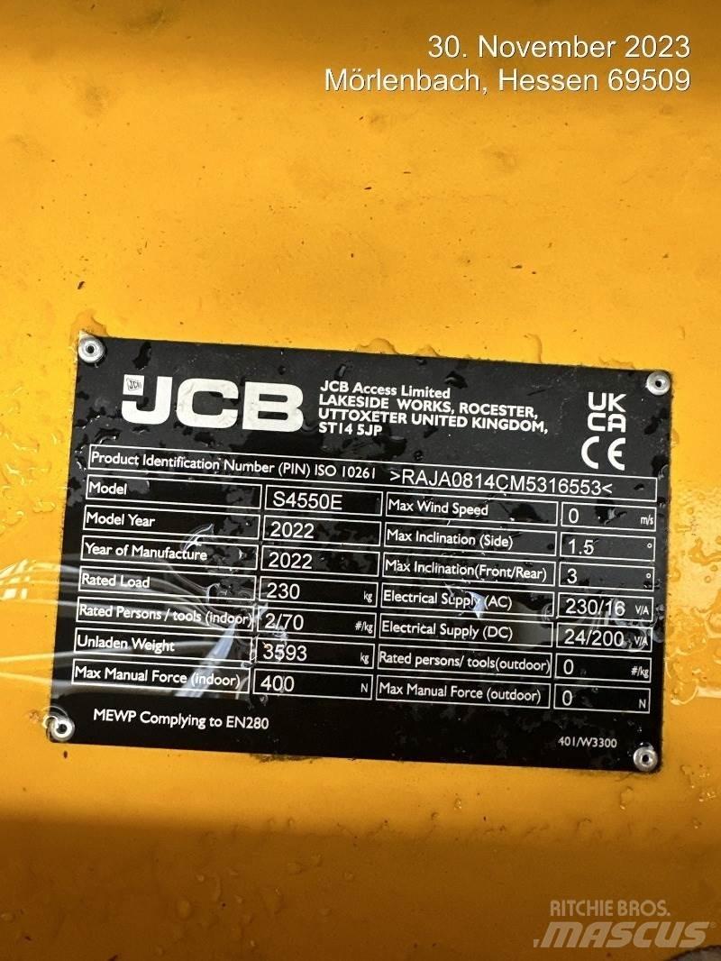 JCB S4550E Saxlifte