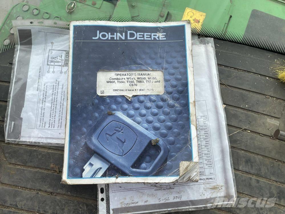 John Deere T 550 Mejetærskere
