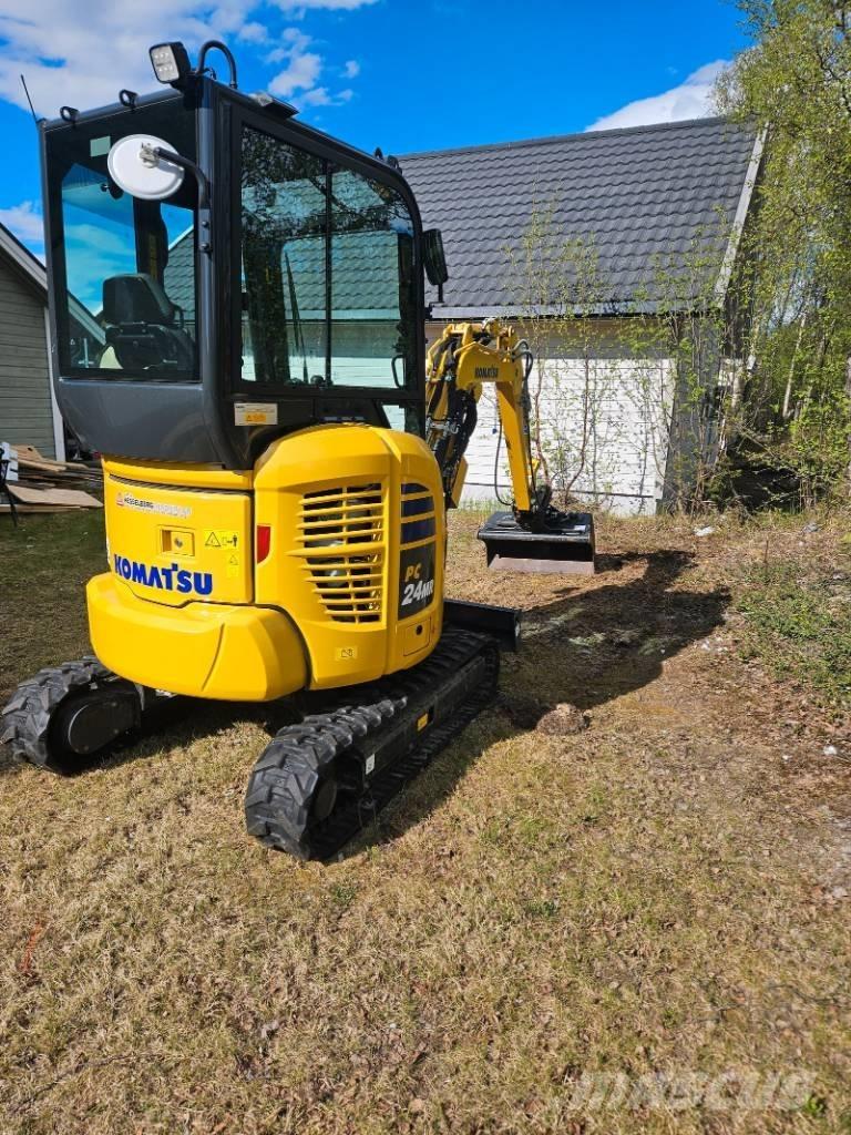 Komatsu PC 24 MR-5 Minigravemaskiner