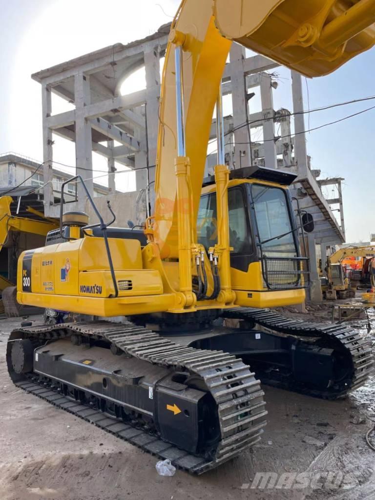 Komatsu PC 300-7 Gravemaskiner på larvebånd