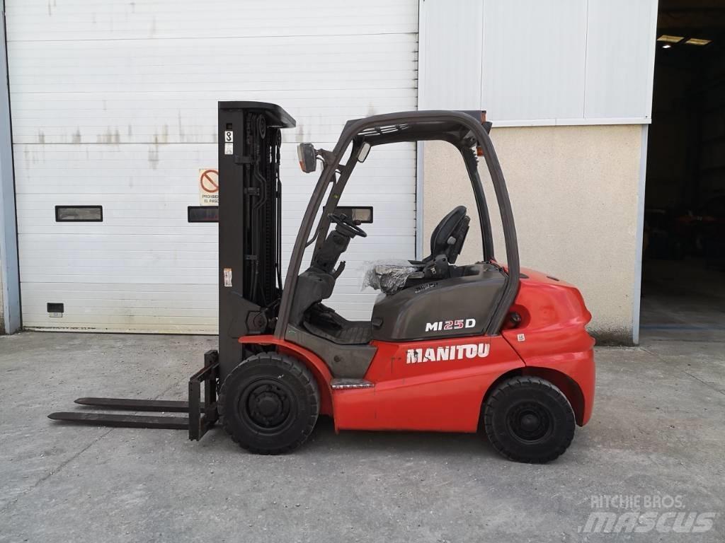 Manitou MI25D LPG gaffeltrucks