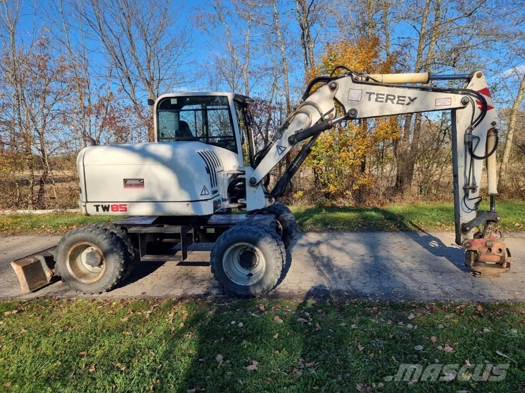 Terex TW 85 Gravemaskiner på hjul