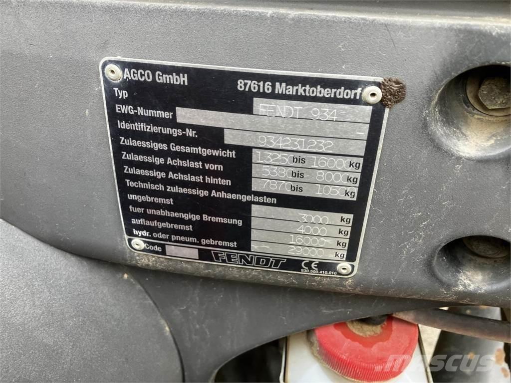 Fendt 936 Vario Traktorer
