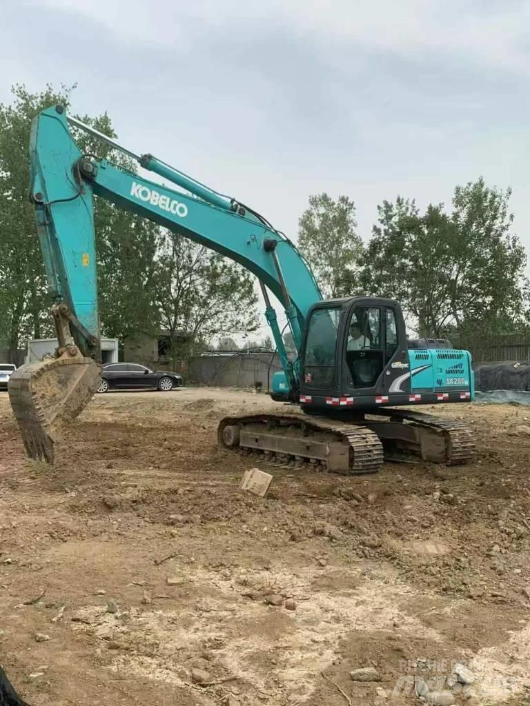 Kobelco SK200 Gravemaskiner på larvebånd