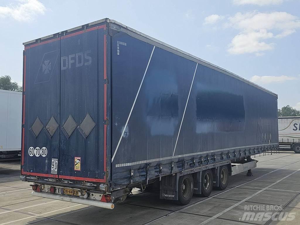 Krone N/A Semi-trailer med Gardinsider