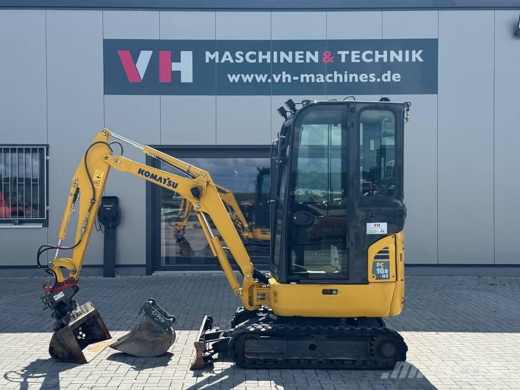 Komatsu PC 16 R-3HS Minigravemaskiner