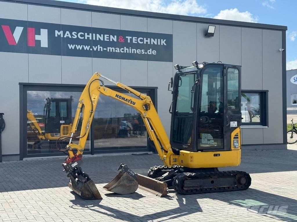 Komatsu PC 16 R-3HS Minigravemaskiner