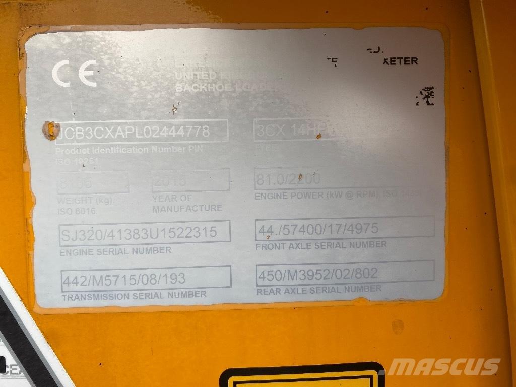 JCB 3 CX Contractor Rendegravere