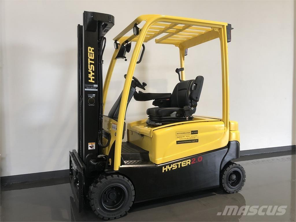 Hyster J2.0XN (LWB) El gaffeltrucks