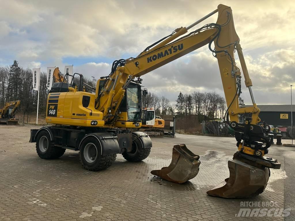 Komatsu PW 148-11 Gravemaskiner på hjul