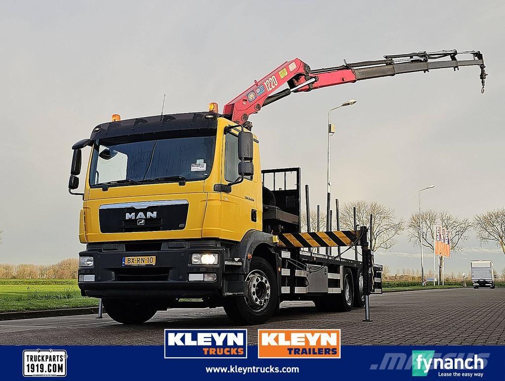 MAN 26.290 TGM Lastbil med lad/Flatbed
