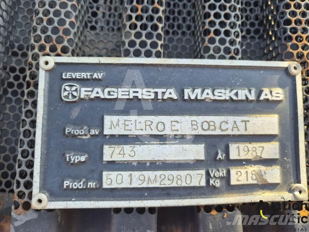Bobcat 743 Minilæsser - skridstyret
