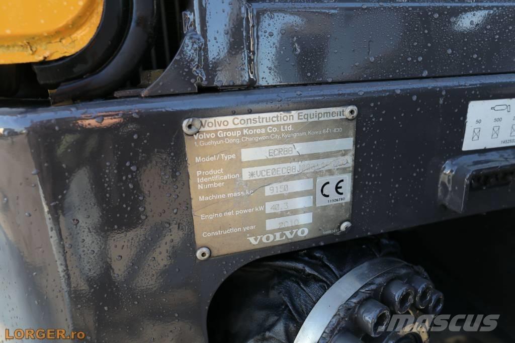 Volvo ECR 88 PLUS Midi-gravemaskiner 7t - 12t