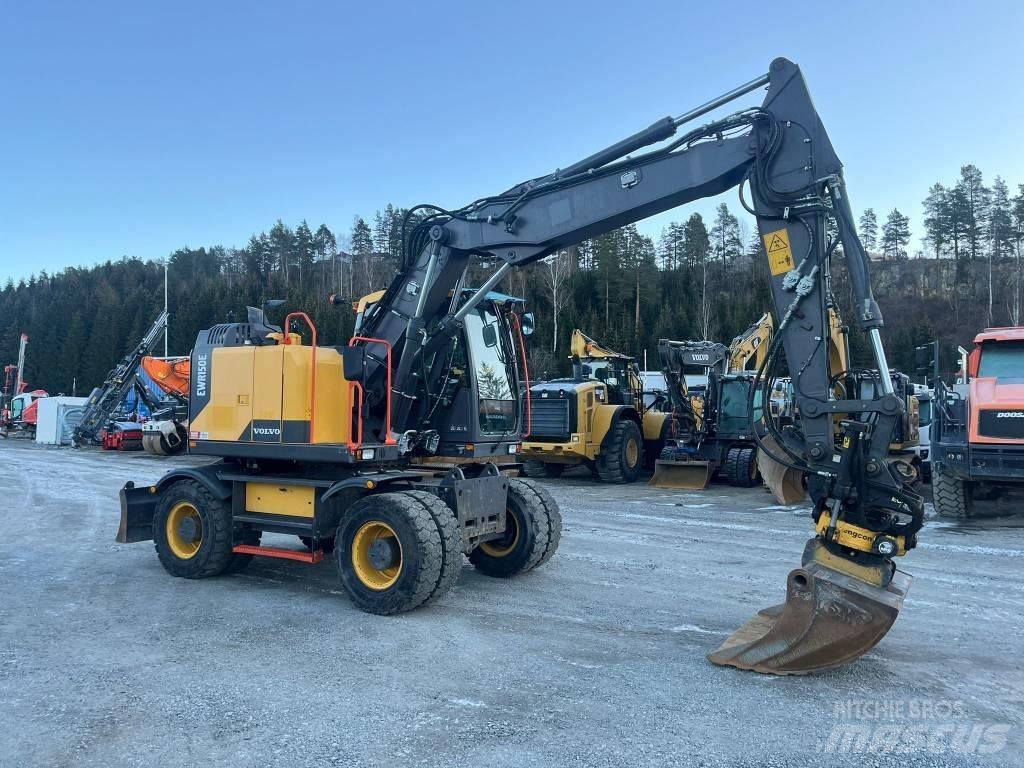 Volvo EWR 150 E !!SOLD!! Gravemaskiner på hjul