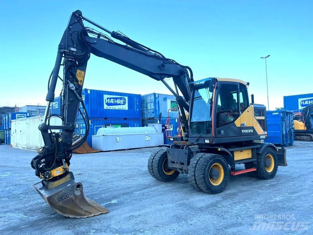 Volvo EWR 150 E !!SOLD!! Gravemaskiner på hjul