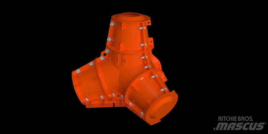  3A Block Tetrapod Betonudlæggere