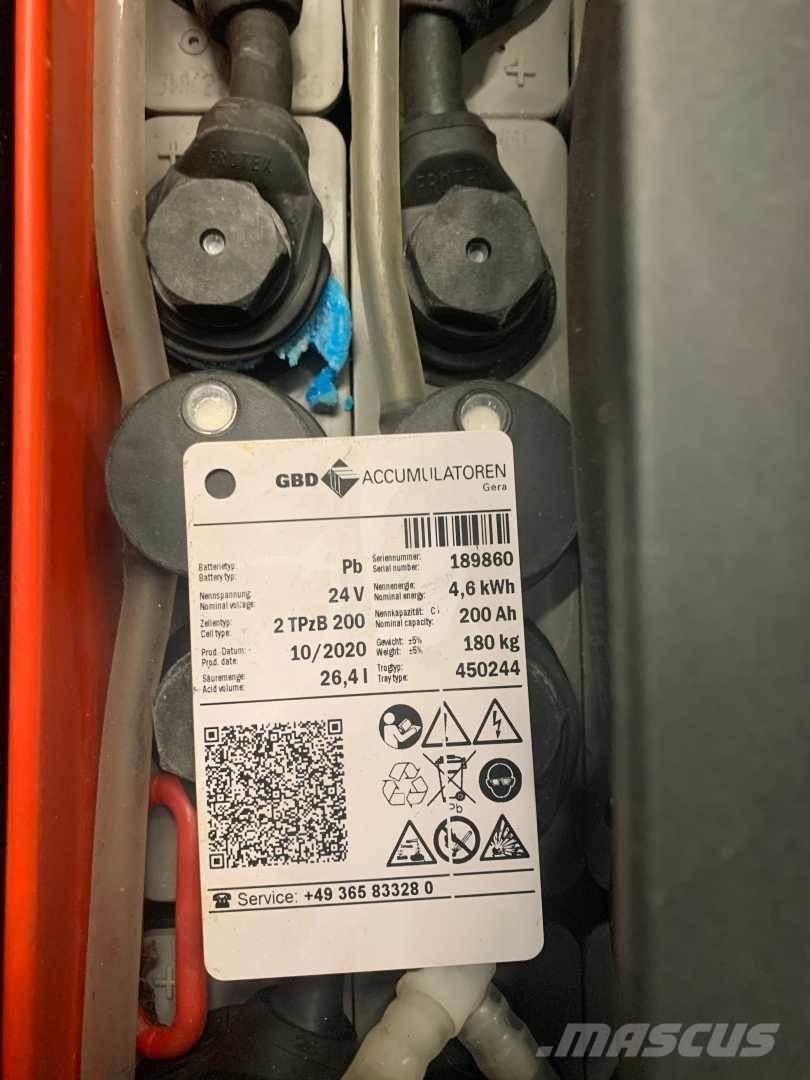Linde L10 Gaffelstabler med gående fører