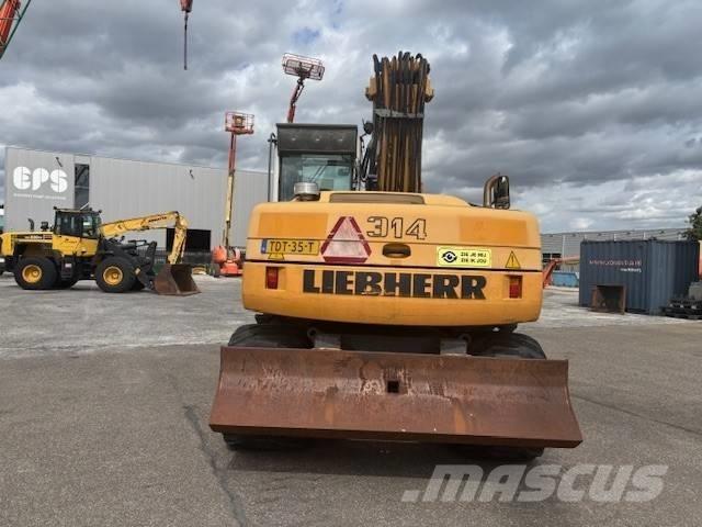 Liebherr A 314 Gravemaskiner på hjul