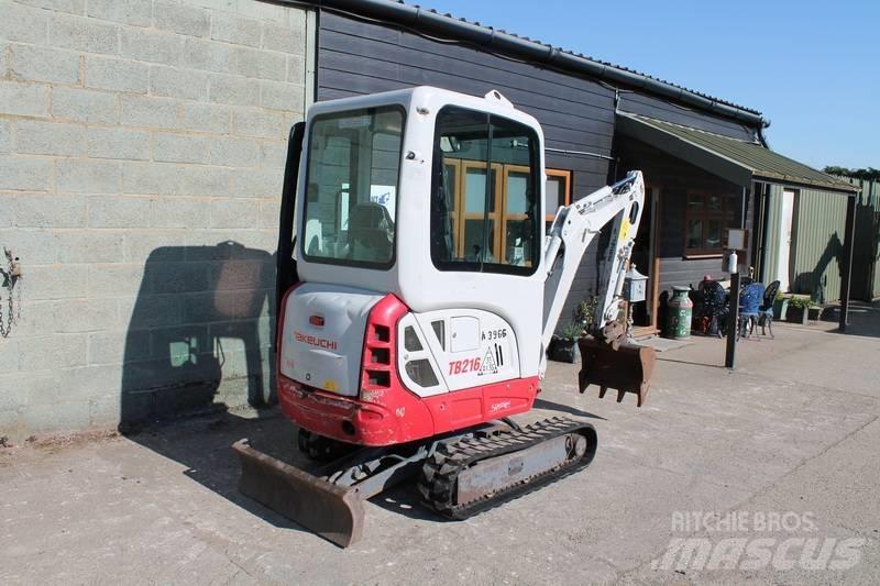 Takeuchi TB216 Minigravemaskiner
