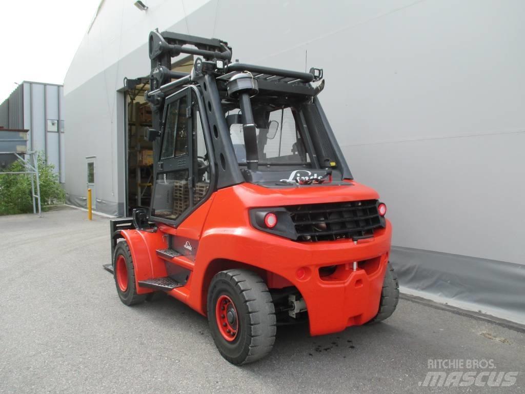 Linde H80D Diesel gaffeltrucks