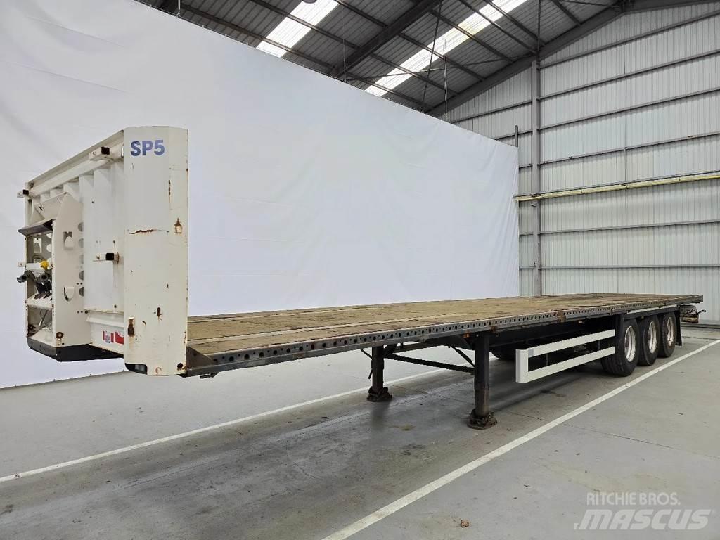 Krone SD 27 Semi-trailer med lad/flatbed