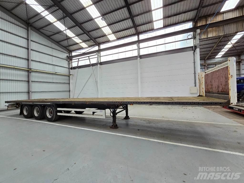 Krone SD 27 Semi-trailer med lad/flatbed