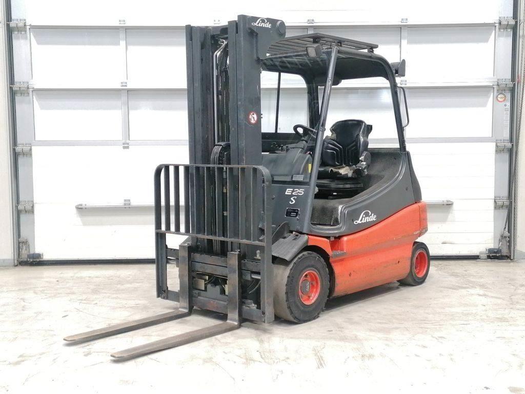 Linde E25-03 El gaffeltrucks