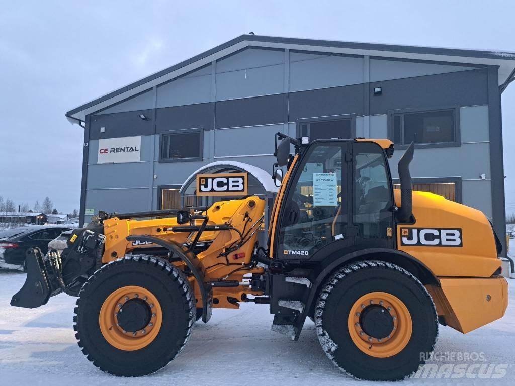 JCB TM 420C SV Teleskopiske hjullæssere