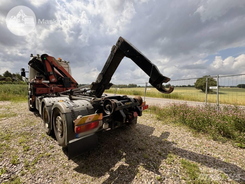 Scania R 420 LB Lastbil med kran