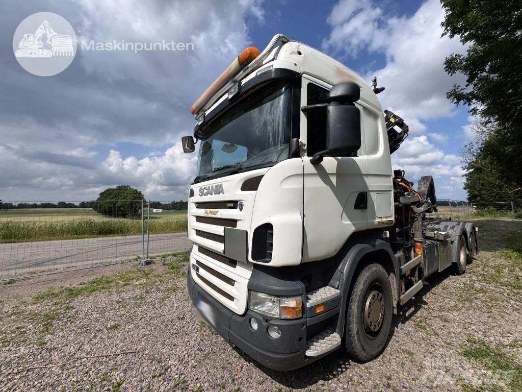 Scania R 420 LB Lastbil med kran