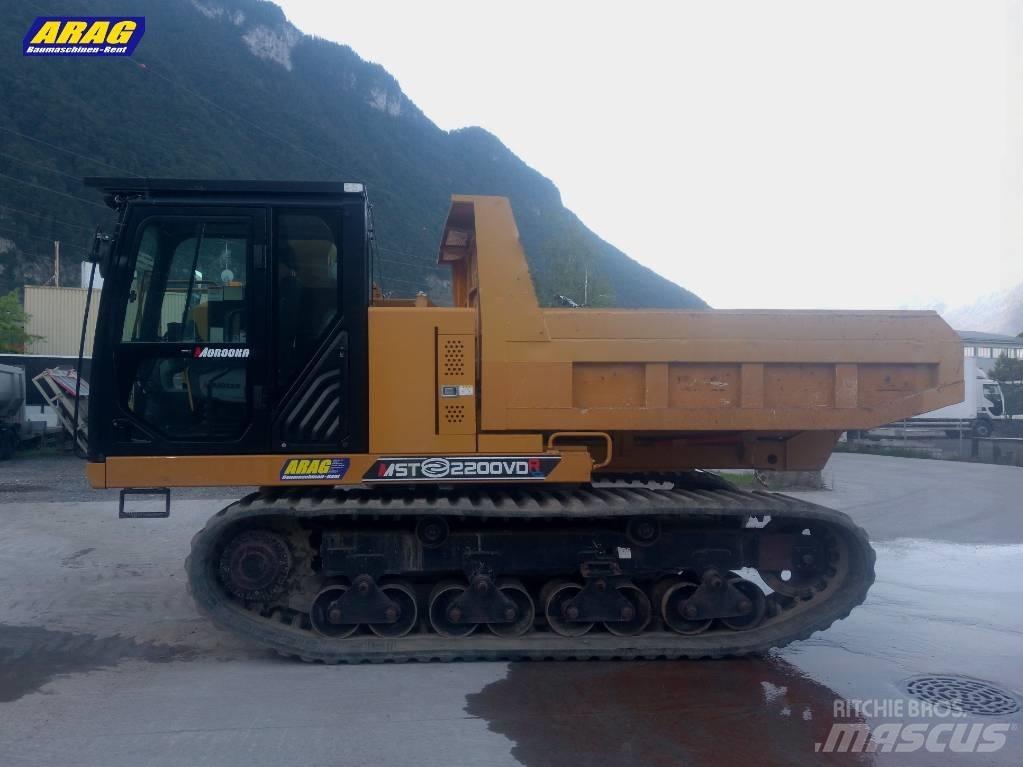 Morooka MST 2200 VDR Bælte-tipvogn