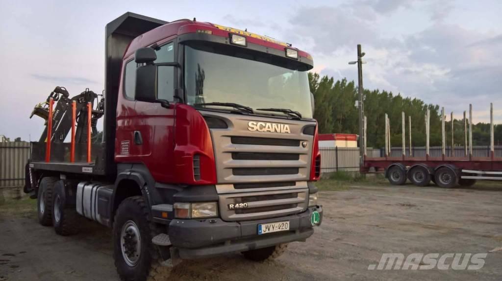 Scania R 420 Tømmertransport