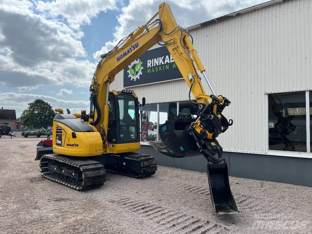 Komatsu PC78US-11E0 Midi-gravemaskiner 7t - 12t