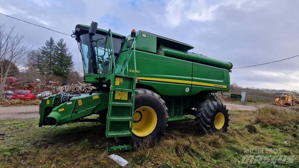 John Deere S 690 Mejetærskere