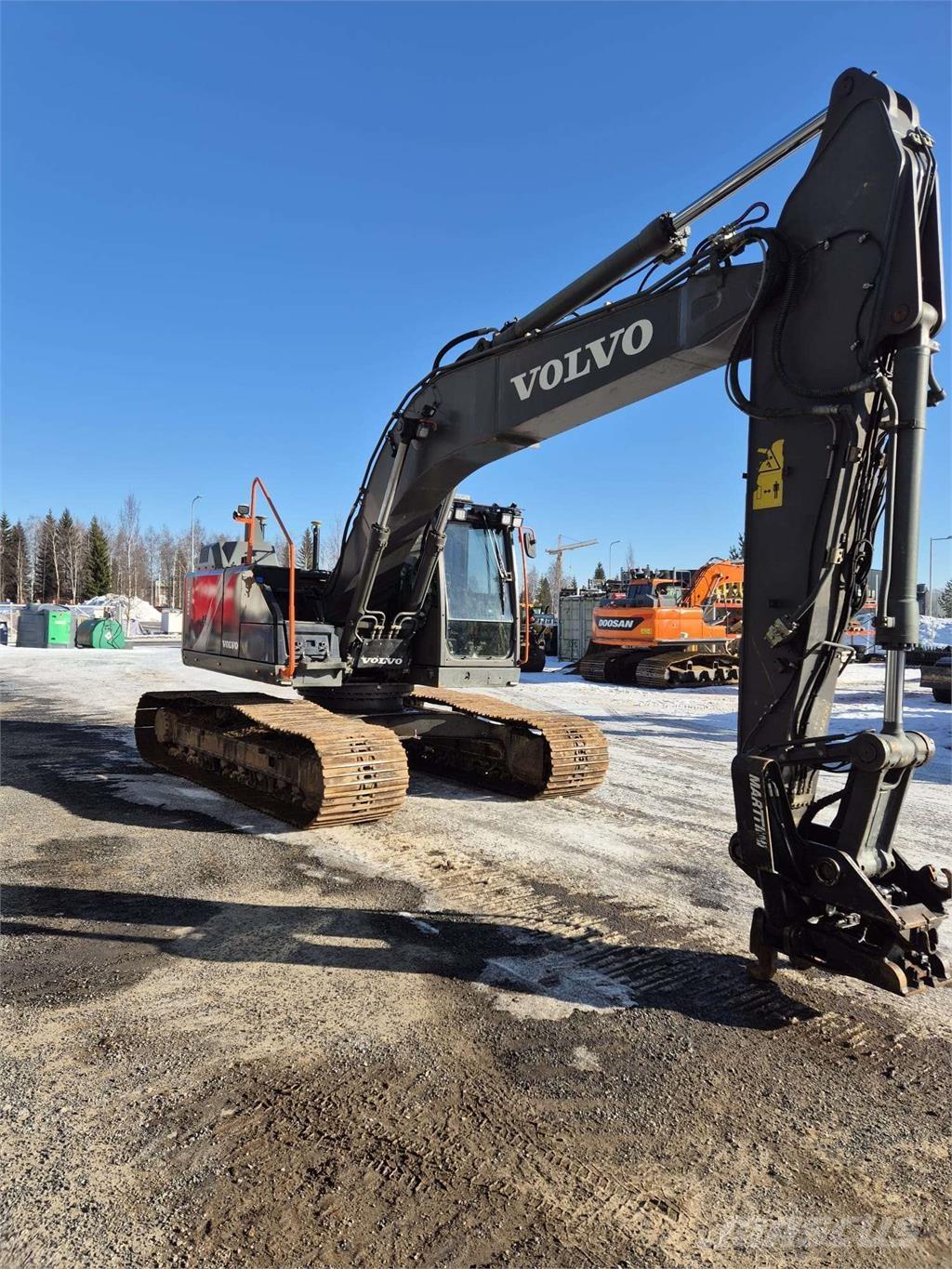 Volvo EC220EL Crawler excavators