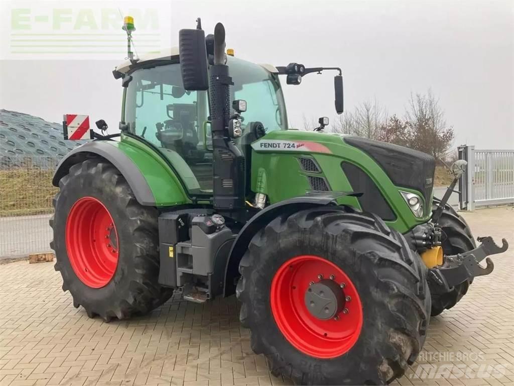 Fendt 724 s4 profi+ Traktorer