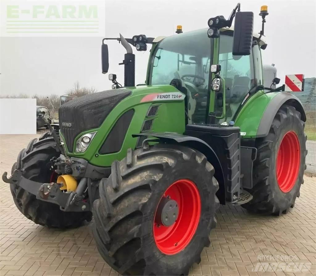 Fendt 724 s4 profi+ Traktorer