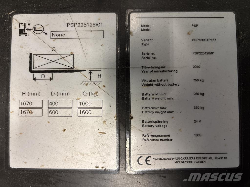 Atlet PSP160 Selvkørende stablere