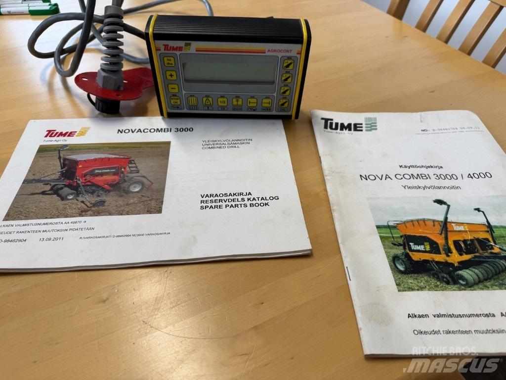 Tume Novacombi3000 Kombi-såmaskiner