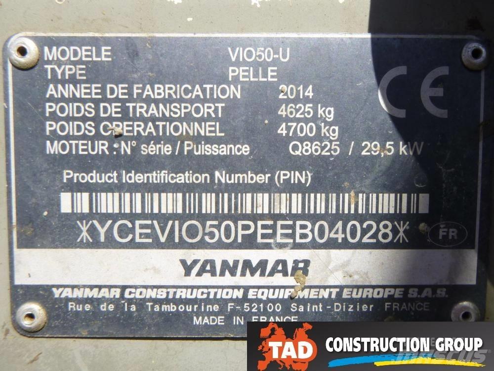 Yanmar Vio 50 U Minigravemaskiner